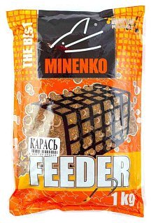 Прикормка MINENKO Feeder карась 1кг Com