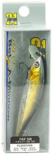 Воблер Pontoon21 Bet-A-Minnow 78F-SR 78мм 7,4гр 0,2-0,4м №R30