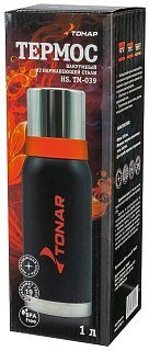 Термос Тонар 1000мл черный - фото 4