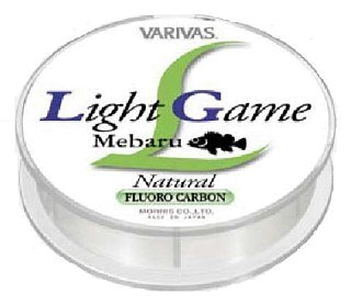 Леска Varivas Light game mebaru Flu FC 80м 0,165мм
