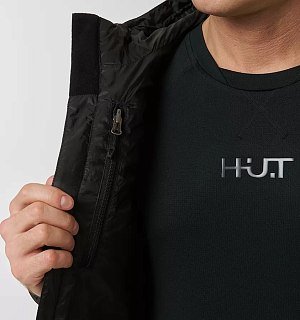 Куртка H.U.T. Taibola пуховая пакуемая чёрная - фото 10