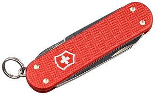 Нож Victorinox Classic Alox 58мм 5 функций красный - фото 2