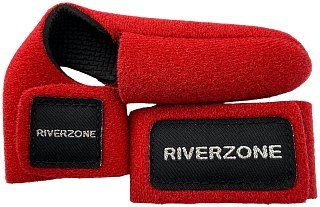 Стяжки Riverzone для удилищ неопрен 0008414L red (2шт) - фото 3
