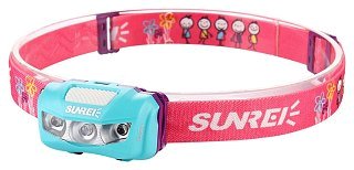 Фонарь налобный Sunree BeBe-Box светодиодный голубой