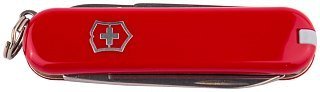 Нож Victorinox Classic 58мм 7 функций красный - фото 2