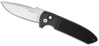 Нож Pro-Tech Rockeye черная рукоятка черный клинок клипса - фото 1