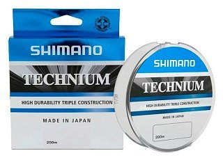 Леска Shimano Technium New 200м 0.225мм 5кг