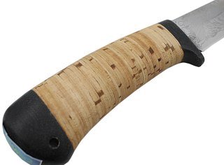 Нож Росоружие Малек 2 95х18 береста гравировка - фото 4