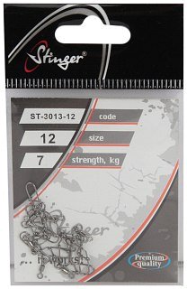 Застежка Stinger с вертлюжком ST-3013-12