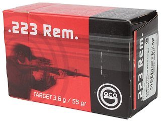 Патрон 223Rem Geco Target 3.6 FMJ 1/50 - фото 4