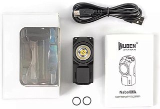 Фонарь Wuben X0 Black с налобным креплением - фото 7