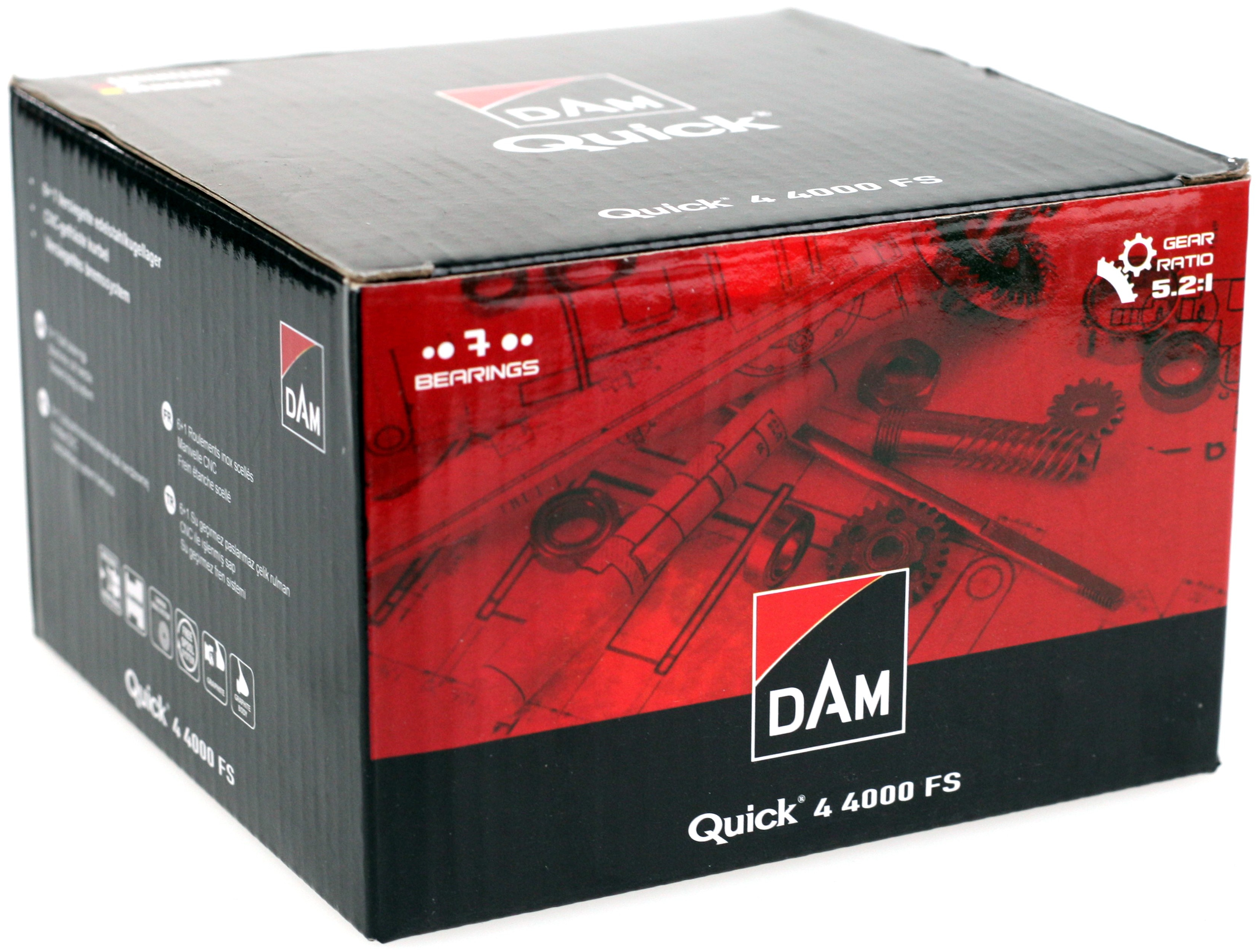Катушка DAM Quick 4 4000FS 6+1bb - фото 5