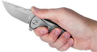 Нож Zero Tolerance складной сталь S35VN рукоять титан - фото 5