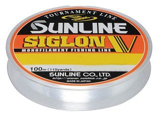 Леска Sunline Siglon V clear 100м 0,435мм 15кг
