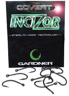 Крючки Gardner Covert incizor barbed №6 - фото 1