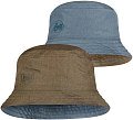 Панама Buff Travel bucket hat zadok blue-olive 