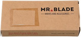 Нож Mr.Blade Snob M390 titanium handle складной blue - фото 6