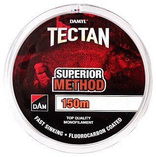 Леска DAM Tectan Superior FCC method 150м 0,25мм 5,2кг 11,5lbs brown - фото 2