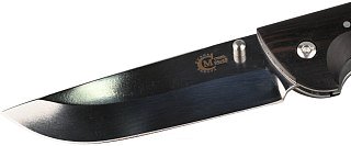 Нож ИП СЕМИНА Сибиряк сталь 95х18 складной  дерево - фото 5