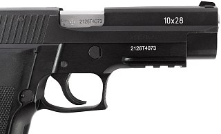 Пистолет Техкрим Р226Т ТК-Pro 10х28 SIG-Sauer black ОООП - фото 5
