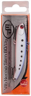 Приманка Ecopro VIB Nemo Slim 80мм 17гр 085 Milk Blue Shad