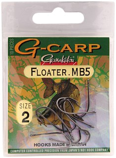 Крючок Gamakatsu G-Carp Floater MB black №2