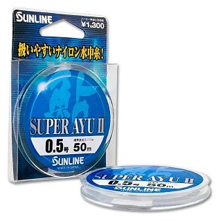 Леска Sunline Super ayu FC 30м 0,128мм