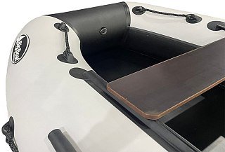 Лодка BigBoat Bering 340П бело-черный - фото 9