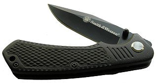 Нож Smith&Wesson CH0014 складной сталь 3Cr13 алюминий резина - фото 2