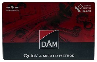 Катушка DAM Quick 4 4000FD method 6+1bb - фото 12