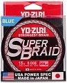 Шнур Yo-Zuri PE Superbraid Blue 300yds 15lbs 0,19мм