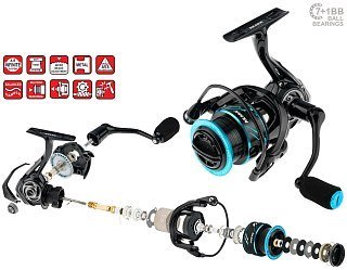 Катушка Akara Power Action 4000 7+1 bb - фото 4
