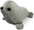 Игрушка Mimis Нерпа мультик серый 33 см  