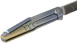 Нож Mr.Blade Lance M390 Лабутены titanium handle - фото 4