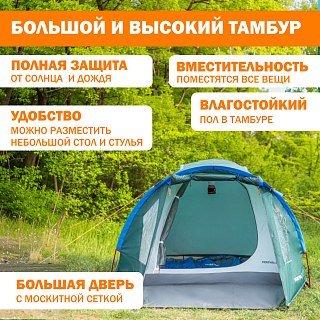 Палатка PerevalPro Base Dome 3 - фото 12