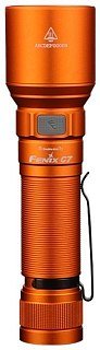 Фонарь Fenix индустриальный C7 оранжевый 3000 люмен - фото 2