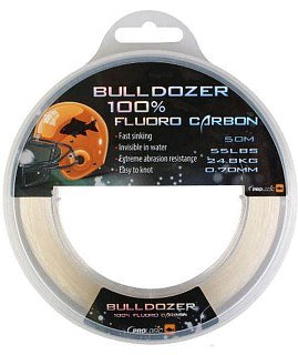 Шоклидер Prologic Bulldozer 100% Fluoro Carbon 50м 55lbs 24,8кг 0,70мм