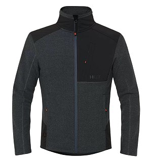 Джемпер H.U.T. Urman флис тёмно-серый/чёрный - фото 1