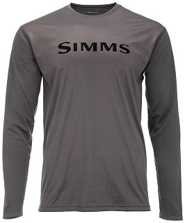 Термофутболка Simms Tech Tee Steel  - фото 1