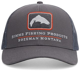 Кепка Simms Double Haul Icon Trucker Slate