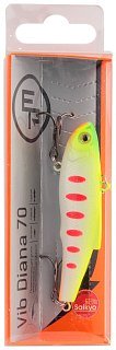 Приманка Ecopro VIB Diana 70мм 15гр 033 Niгрht Canary