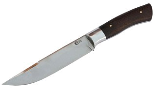 Нож ИП Семин Тигр кованая сталь Х12МФ орех плашка - фото 5