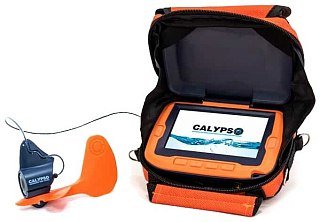 Подводная видеокамера CALYPSO UVS-03 PLUS (с записью/рыжая)