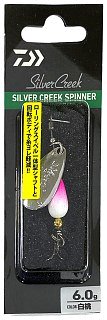 Блесна Daiwa Silver creek spinner 6гр peach - фото 4