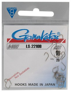 Крючок Gamakatsu LS-2210B bronze №16 - фото 1