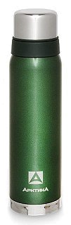 Термос Арктика с узким горлом американский дизайн (амурский тигр) 750мл зеленый - фото 1