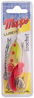 Блесна Mepps Lusox Fluo №2 gold/chartreuse блистер