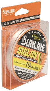 Леска Sunline Siglon V clear 100м 0,370мм 10кг