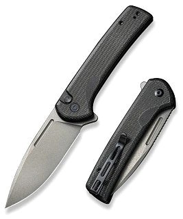 Нож Civivi Conspirator Flipper And Button Lock Knife Micarta Handle - фото 1