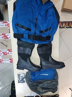 Вейдерсы Scierra Helmsdale 20000 waist bootfoot cleated р.L 42-43 серые - фото 8